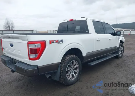 2021 Ford F-150 King Ranch из США, поврежденный, VIN 1FTFW1ED2MFA17735